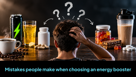 Common mistakes people make when choosing an energy booster or supplement