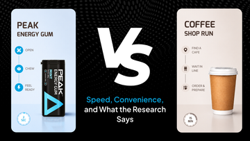 Caffeine Gum vs Coffee: Speed, Convenience, and What the Research Says