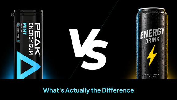 Energy Gum vs Energy Drinks: What's Actually the Difference