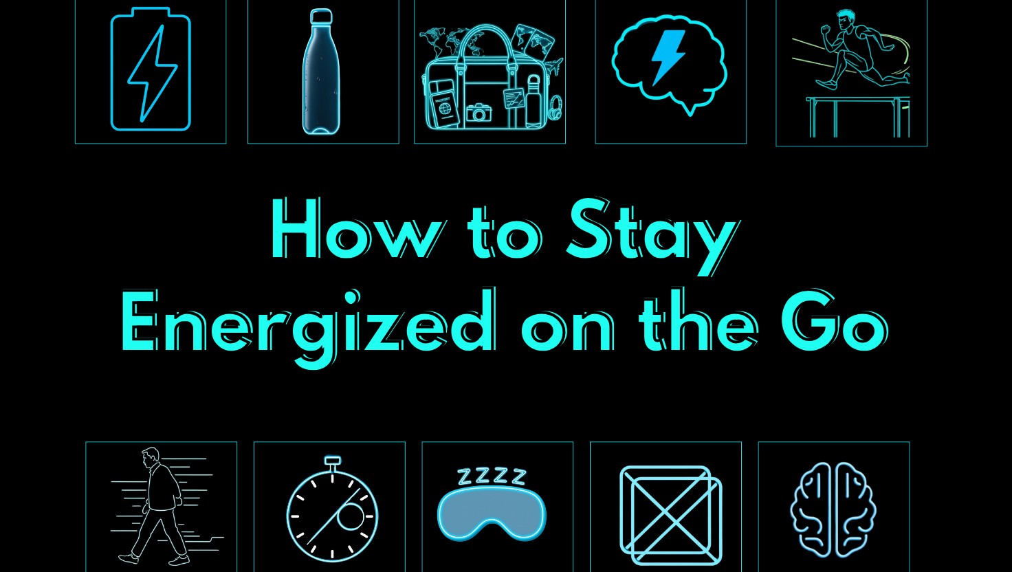 Instant Energy for Travellers: How to Stay Energized on the Go